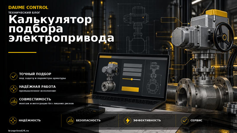 Онлайн-калькулятор подбора электропривода: как проверить расчёт вручную