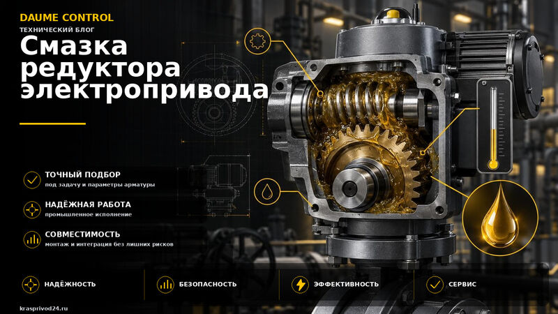 Смазка редуктора электропривода: как выбрать масло и смазку по температуре